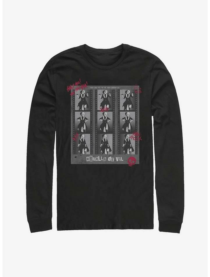 Deals β¨ Disney Cruella Film Negatives Long-Sleeve T-Shirt π 1 Deals β¨ Disney Cruella Film Negatives Long-Sleeve T-Shirt π