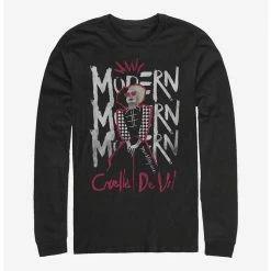 Cheap ⭐ Disney Cruella Modern Masterpiece Long-Sleeve T-Shirt 🧨