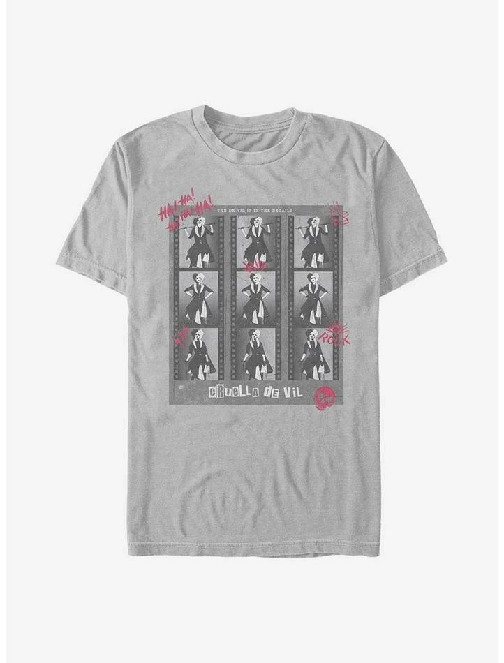 Budget ⌛ Disney Cruella Film Negatives T-Shirt ✨ 1 Budget ⌛ Disney Cruella Film Negatives T-Shirt ✨