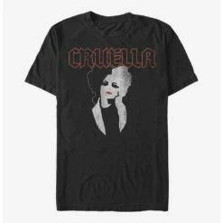 Promo 💯 Disney Cruella Rock T-Shirt ⌛