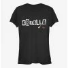 Best Sale ✨ Disney Cruella Name Cut Out Letters Girls T-Shirt 😀