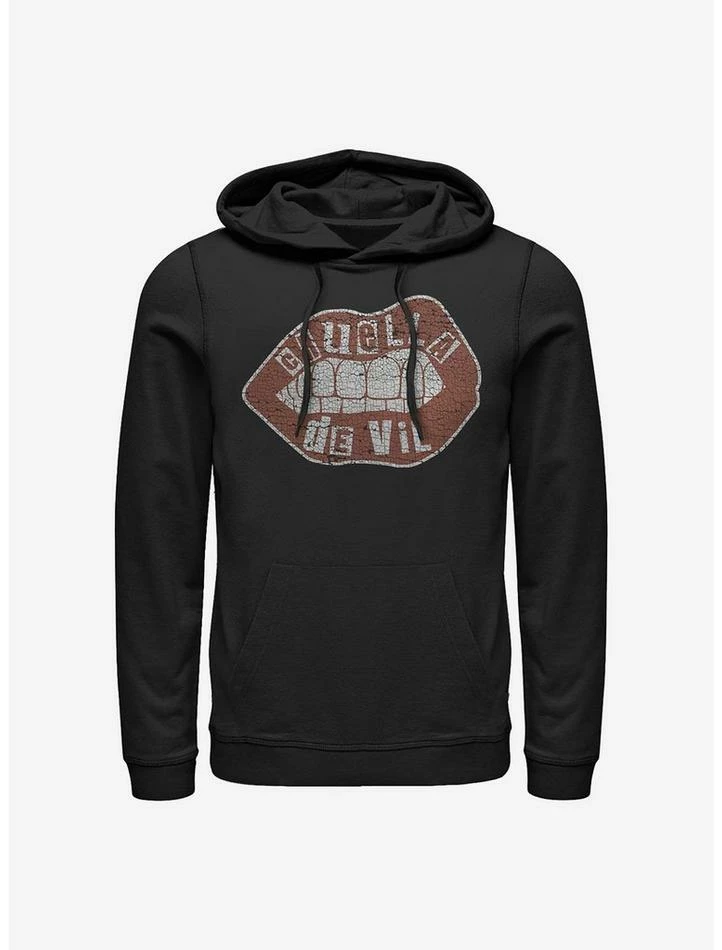 Best Sale ✨ Disney Cruella Lip Cut Out Name Hoodie 🥰 1 Best Sale ✨ Disney Cruella Lip Cut Out Name Hoodie 🥰