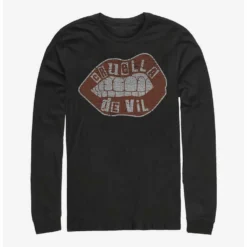 Best reviews of 🛒 Disney Cruella Lip Cut Out Name Long-Sleeve T-Shirt 🔥