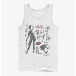 Wholesale 💯 Disney Cruella Fashion Sketches Tank 😀
