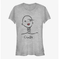 Budget ✔️ Disney Cruella Doodle ⌛ Girls T-Shirt ⌛
