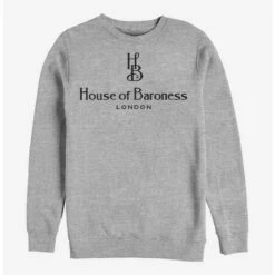 Deals ⭐ Disney Cruella House Of Baroness London Logo Crew Sweatshirt 🌟