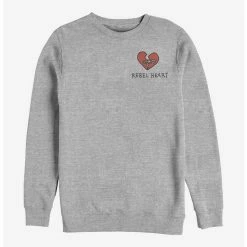 Promo 🌟 Disney Cruella Rebel Heart Crew Sweatshirt ⌛