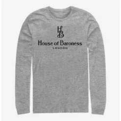 Best Sale 🔥 Disney Cruella House Of Baroness London Logo Long-Sleeve T-Shirt ⭐