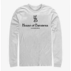 Promo 🔔 Disney Cruella House Of Baroness London Logo Long-Sleeve T-Shirt 🔔