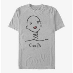 Cheap 😉 Disney Cruella Doodle T-Shirt ✔️