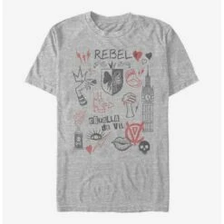 Buy ⭐ Disney Cruella Rebel Queen Doodles T-Shirt ⌛
