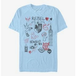 Best reviews of 😉 Disney Cruella Rebel Queen Doodles T-Shirt 🔔