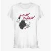 Flash Sale 🧨 Disney Cruella No Rules In Lipstick Girls T-Shirt ✔️