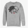 Best Pirce 🧨 Disney Cruella Simply Cruella Infamous Hair Crew Sweatshirt ✨