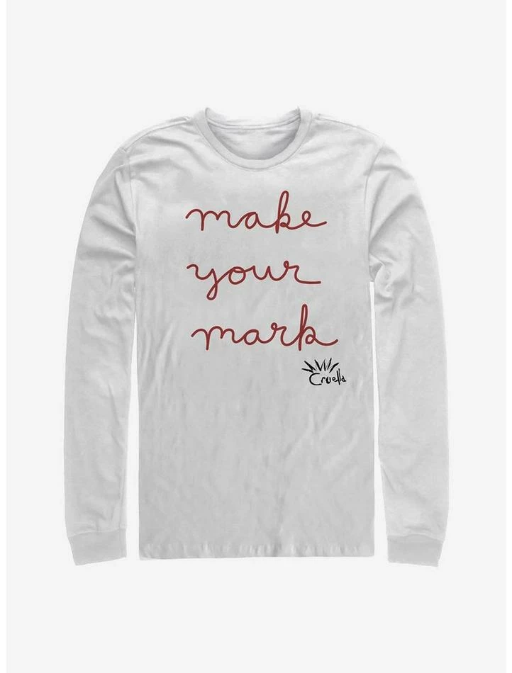 Cheap π Disney Cruella Make Your Mark Long-Sleeve T-Shirt π 1 Cheap π Disney Cruella Make Your Mark Long-Sleeve T-Shirt π