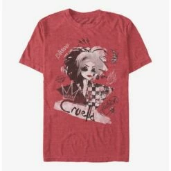 Best Sale 🌟 Disney Cruella Artsy Cruella T-Shirt ✨ -Dressup Outfits Shop 15728825 hi