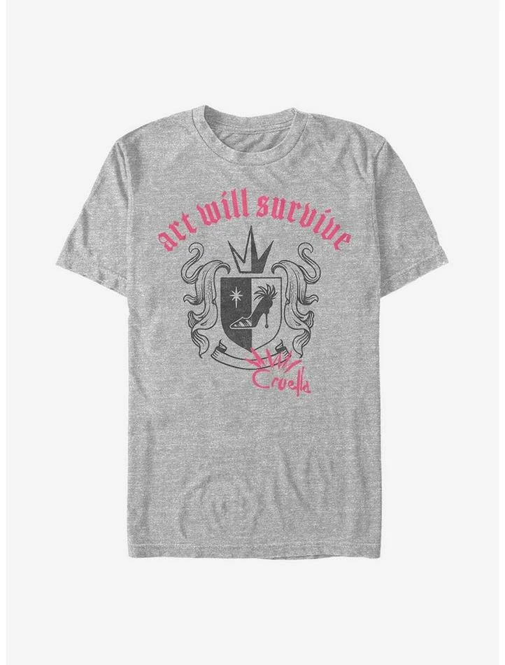 Best Pirce 💯 Disney Cruella Art Will Survive Punk T-Shirt ✔️ 1 Best Pirce 💯 Disney Cruella Art Will Survive Punk T-Shirt ✔️