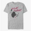 Best deal ⭐ Disney Cruella No Rules In Lipstick T-Shirt 🔔