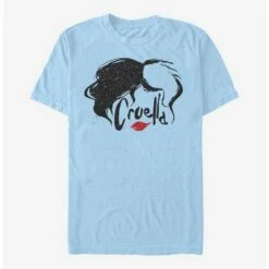 New 👍 Disney Cruella Simply Cruella Infamous Hair T-Shirt ⭐