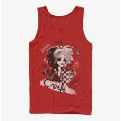 Best Sale ⭐ Disney Cruella Artsy Cruella Tank 😉