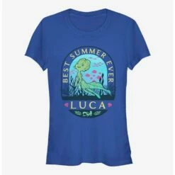 Outlet ✔️ Disney Pixar Luca Best 🔥 Summer Ever 😉 Girls T-Shirt ⭐