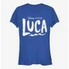 Cheapest 👏 Disney Pixar Luca Logo Girls T-Shirt 💯