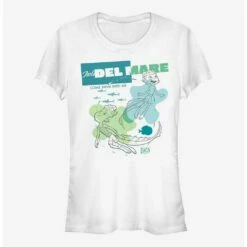 Promo ❤️ Disney Pixar Luca Midcentury Monster 👏 Girls T-Shirt 😀