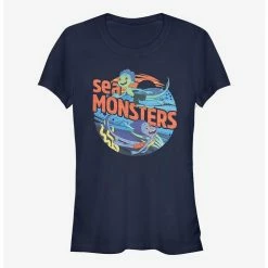Hot Sale 🎉 Disney Pixar Luca Sea Monsters Frame 🔔 Girls T-Shirt ⭐