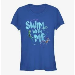 Cheap 🎉 Disney Pixar Luca Swim With Me Girls T-Shirt 🧨