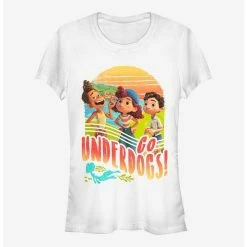 Best Pirce 🎉 Disney Pixar Luca Underdog Group Girls T-Shirt 😉