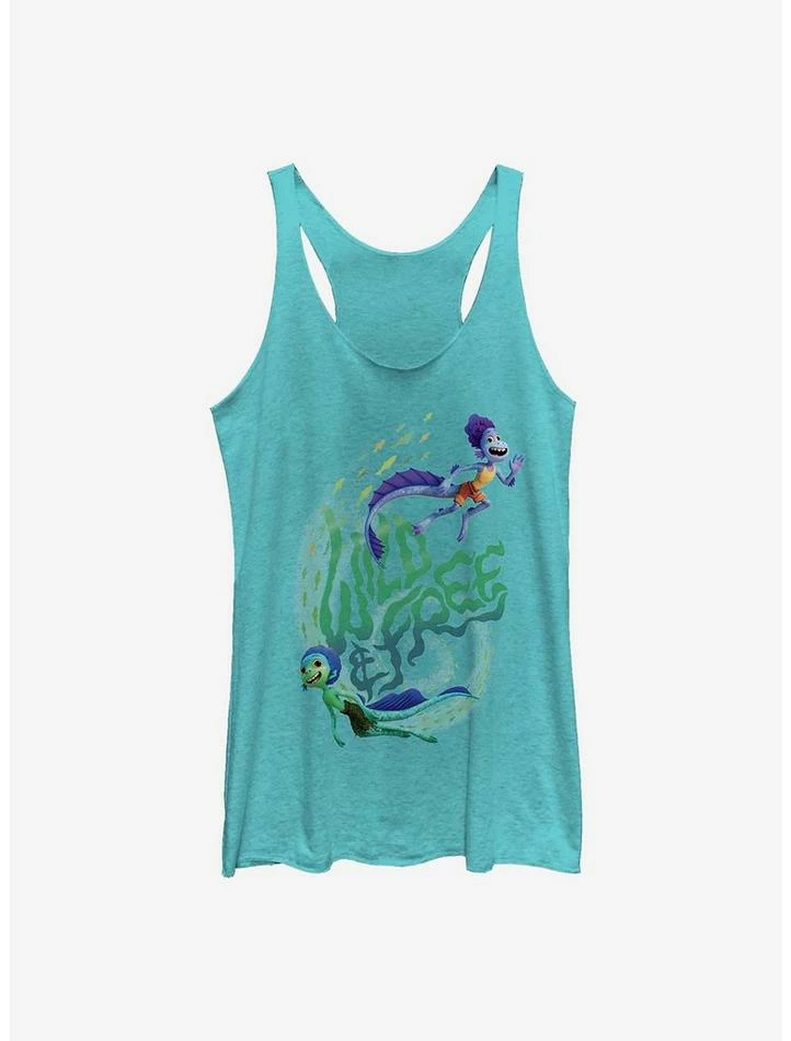 Cheapest ⌛ Disney Pixar Luca Wild & Free 🌟 Girls Tank ✨ 1 Cheapest ⌛ Disney Pixar Luca Wild & Free 🌟 Girls Tank ✨