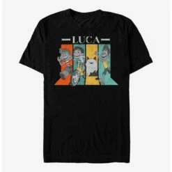 Promo 💯 Disney Pixar Luca Character Panels T-Shirt 🌟