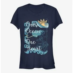 Best deal ⌛ Disney Moana One Ocean One Heart Girls T-Shirt 🔔