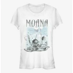 Budget ✨ Disney Moana Sea Adventures 😍 Girls T-Shirt ✨