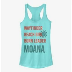 Best Pirce 👍 Disney Moana Born Leader Girls Tank 🔔