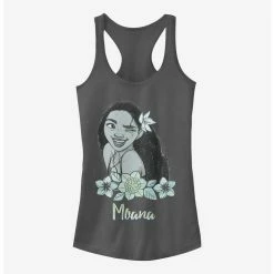 Cheap 🎉 Disney Moana Happy Smile Girls Tank 💯