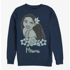 Best Sale 😍 Disney Moana Happy Smile Crew Sweatshirt 🔔
