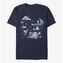 Buy ⌛ Disney Moana Voyage Collage T-Shirt ✔️