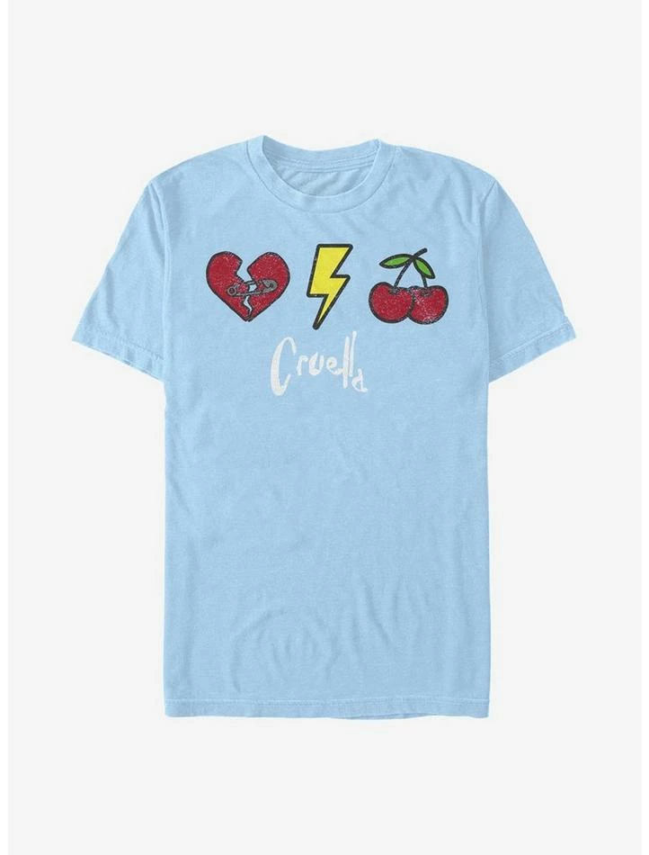 Discount ❤️ Disney Cruella Icons T-Shirt 🥰 1 Discount ❤️ Disney Cruella Icons T-Shirt 🥰