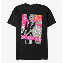 New ⭐ Disney Cruella Hello Cruell World T-Shirt Hot Topic Exclusive 🌟