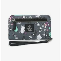 Best Pirce 👏 The Nightmare Before ❄ Christmas Chibi Characters Tech Wallet 🛒