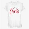 Coupon ⌛ Disney Cruella Movie Logo 😉 Girls T-Shirt 💯