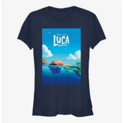 Buy 👏 Disney Pixar Luca Poster Girls T-Shirt ⭐