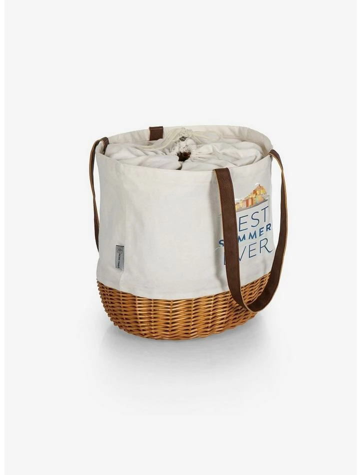 Coupon ✔️ Disney Pixar Luca Canvas And Willow Basket Tote ✔️ 2 Coupon ✔️ Disney Pixar Luca Canvas And Willow Basket Tote ✔️ - Image 2