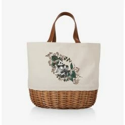 Deals 🛒 The Nightmare Before Christmas Jack And Sally Canvas Willow Basket Tote 🔔