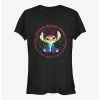 Cheapest 🤩 Disney Stitch Ohana Means Family Rainbow Pride T-Shirt 🤩