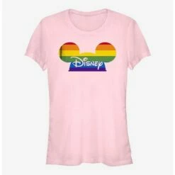 Budget 😀 Disney Mickey Mouse Disney Rainbow Pride Hat T-Shirt ✨