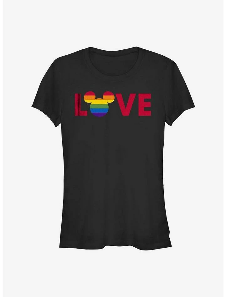 Top 10 ⭐ Disney Mickey Mouse Love Rainbow Pride T-Shirt ⭐ 1 Top 10 ⭐ Disney Mickey Mouse Love Rainbow Pride T-Shirt ⭐