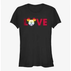 Outlet 😍 Disney Mickey Mouse Mickey Love Pride Rainbow T-Shirt 👏