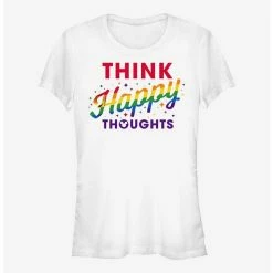 Wholesale 🔥 Disney Mickey Mouse Rainbow Think Happy Thoughts T-Shirt 👏